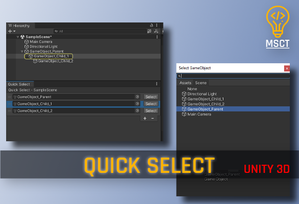 Screenshot of 'Quick Select' Plugin